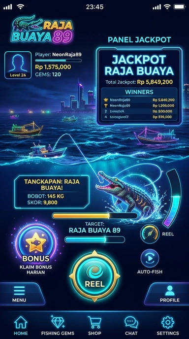 qt777 — layar beranda